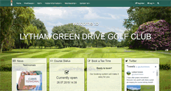 Desktop Screenshot of lythamgreendrive.co.uk